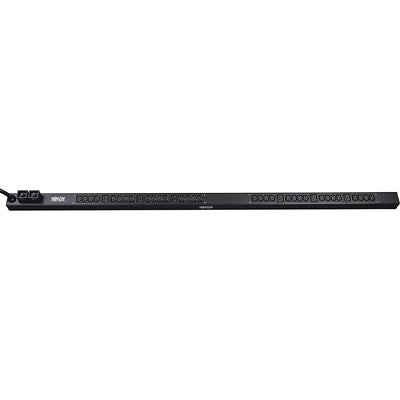 Tripp Lite Basic PDU, 30A, 38 Outlets (6 C19 & 32 C13), 208/240V, L6-30P, 10 ft. Cord, 0U Vertical Rack-Mount Power (PDUV30HV)
